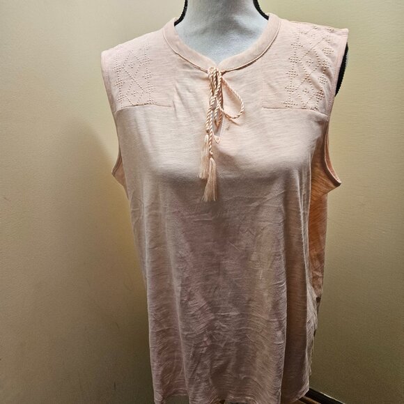Avon Ladies Peach Top Size L - Picture 1 of 7